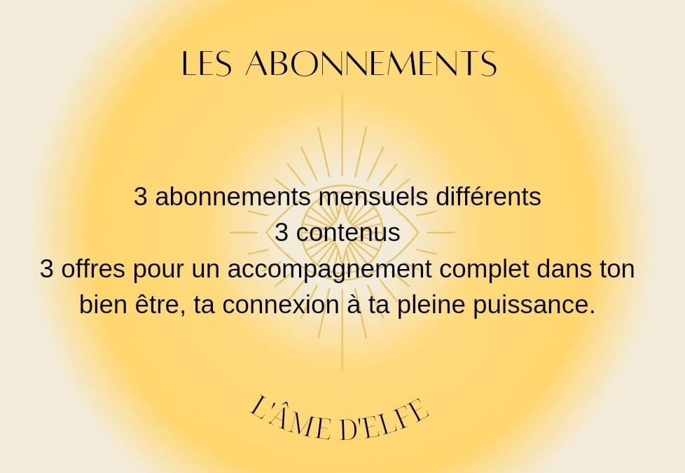 Les abonnements l’âme Delfe
