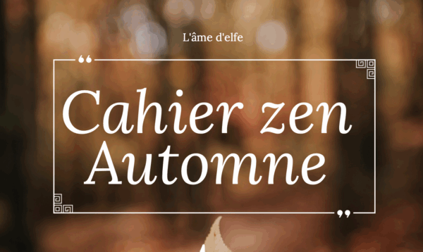 Cahier Zen Automne